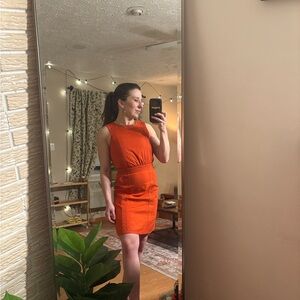 Marc by Marc Jacobs Bright Orange Indie Dress
